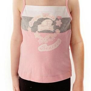 NWT GIRLS YOUTH SIZE NCAA OREGON STATE BEAVERS GLITTERY SPAGHETTI STRAP TOP